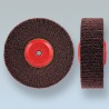 SPAZZOLA CIRCOLARE IN SCOTCH-BRITE UTG ROSSA EXTRA FINE
