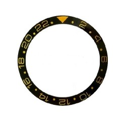 116713 RLX GMT MASTER II INSERTO GHIERA CERAMICA NERA - ORO