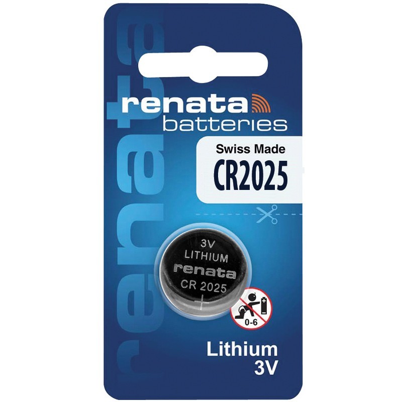 CR2025 RENATA BATTERIA LITHIUM 3V