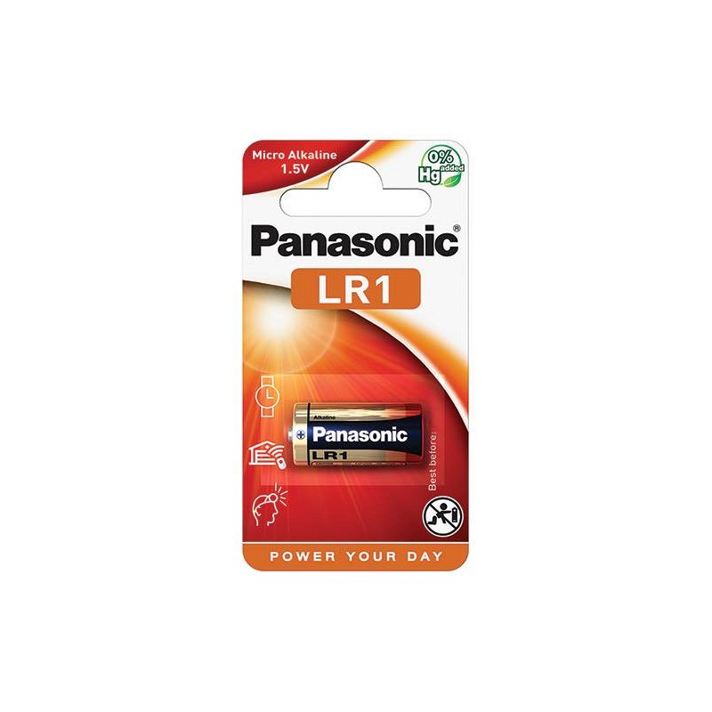 AM5/LR1 PANASONIC BATTERIA ALKALINE 1.5V