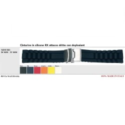 BRACCIALE SILICONE TIPO RLX CON CHIUSURA