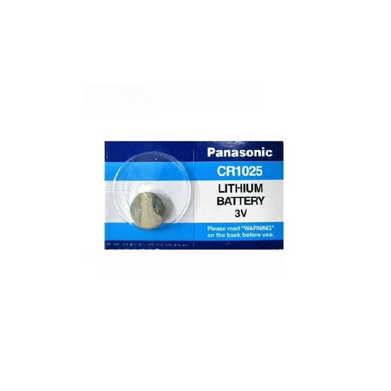 CR1025 PANASONIC BATTERIA LITHIUM 3V