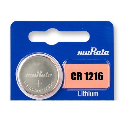 CR1216 MURATA BATTERIA LITHIUM 3V