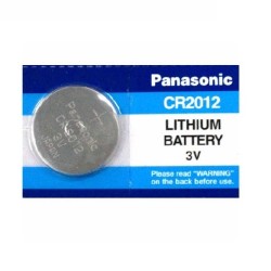 CR2012 PANASONIC BATTERIA LITHIUM 3V