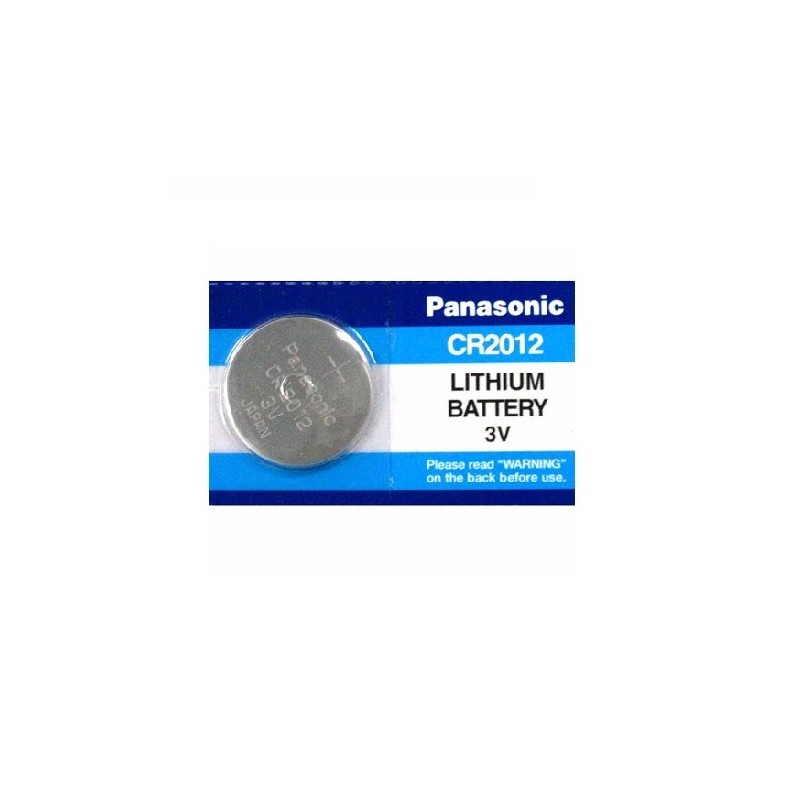 CR2012 PANASONIC BATTERIA LITHIUM 3V