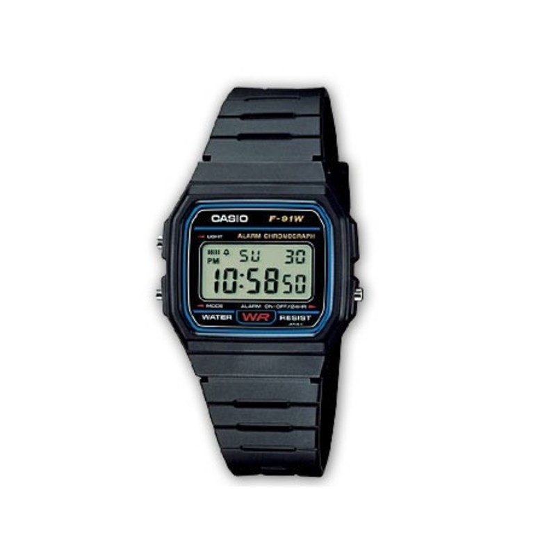 F-91W CASIO OROLOGIO DIGITALE