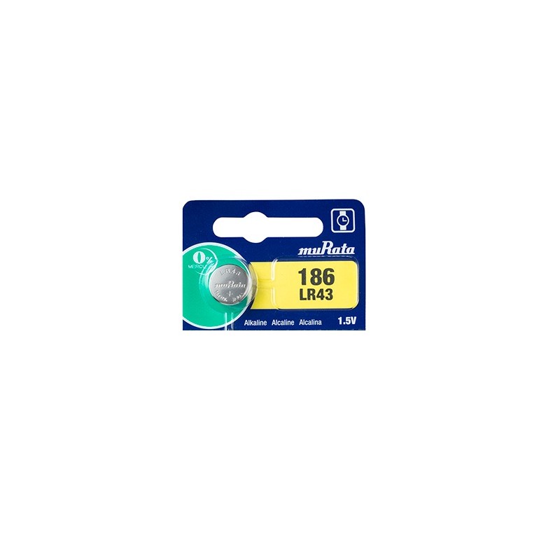 LR43 MURATA BATTERIA ALKALINE 1.5V